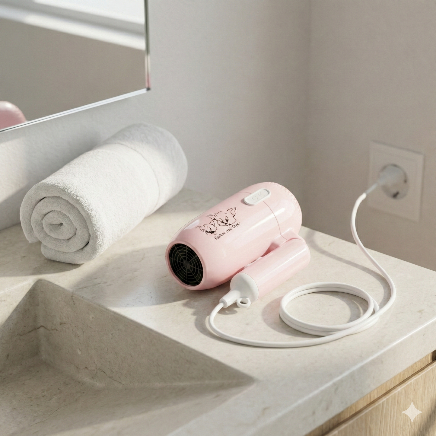 Mini Foldable Hair Dryer