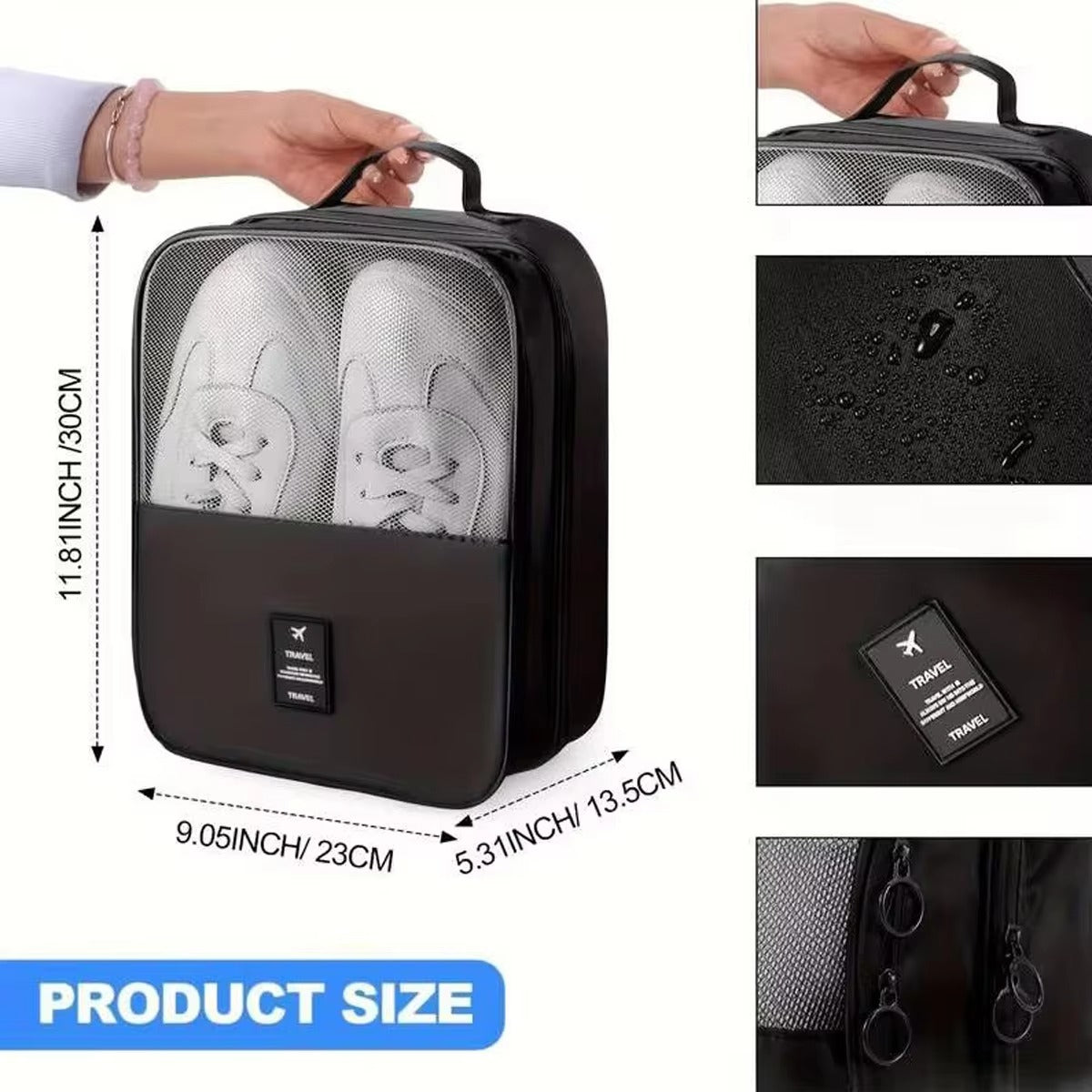 Travel Shoe Organizer Bag